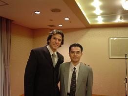 ペンシルバニア大学準教授 Dr.Maurice Salamaと ペンシルバニア大学準教授 Dr.Maurice Salamaと